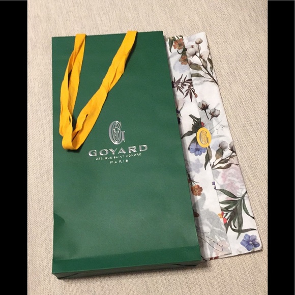 Goyard shopping bag, tissue and ribbon - Picture 2 of 6
